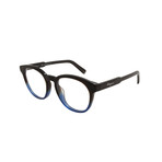 Ferragamo Eyeglass Frames // Havana, Blue