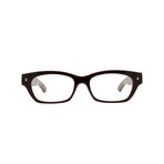 Yves Saint Laurent // Women's Acetate Optical Frames // Bordeaux Marble Brown