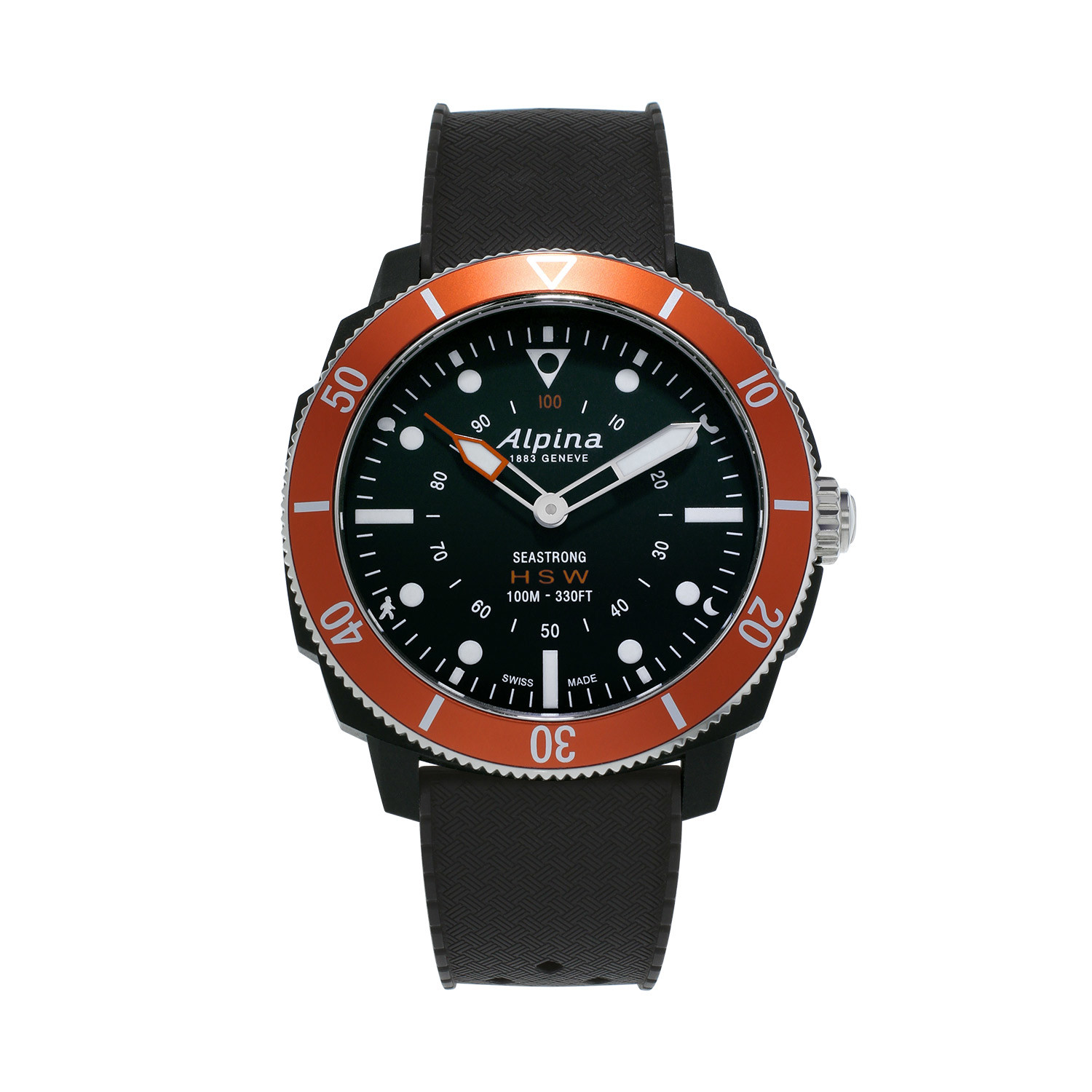 Alpina Seastrong Quartz // AL-282LBO4V6 - Uncommon Swiss  