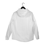 Full Zip Rain Jacket // Broken White (M)