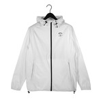 Full Zip Rain Jacket // Broken White (M)