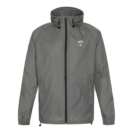 Full Zip Rain Jacket // Sage Green (S)