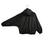 Bat Sleeve Full Zip Rain Jacket // Black (S)