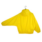 Bat Sleeve Full Zip Rain Jacket // Yellow Cab (M)