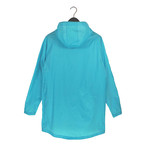 Parka Rain Coat // Miami Blue (M)