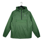 Pop Over Rain Jacket // Hunter Green (XL)