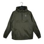 Pop Over Rain Jacket // Olive Drab (M)