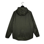 Pop Over Rain Jacket // Olive Drab (M)