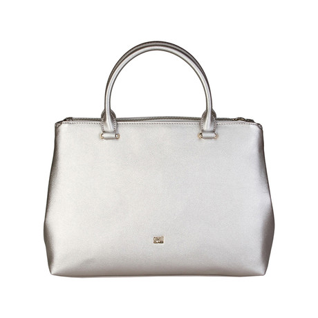 Cavalli Class Handbag // Silver