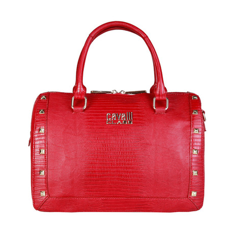 Cavalli Class Handbag // Red