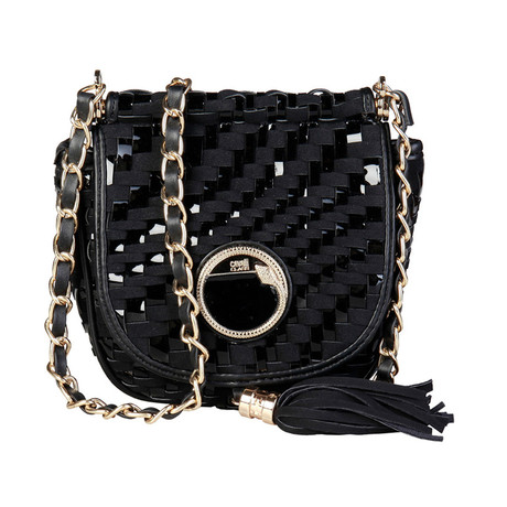 Cavalli Class Crossbody Bag // Black