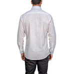 Logan Long-Sleeve Button-Up Shirt // White (3XL)
