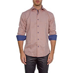 Mason Long-Sleeve Button-Up Shirt // Orange (XS)