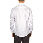 Solid L/S Button-Up Shirt // White (M)