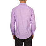 Cameron Long-Sleeve Button-Up Shirt // Lilac (XS)