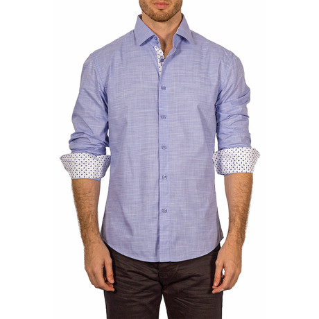 Joseph Button-Up Shirt // Blue (XS)