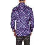 Jayden Button-Up Shirt // Navy (XS)