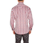 Alexander Button-Up Shirt //Red (M)