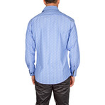 John Button-Up Shirt // Blue (XL)