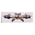 Nebula de Arena // Gold // Frank Banda (36"W x 12"H x 0.75"D)