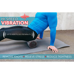 Vibrating Foam Roller // Black