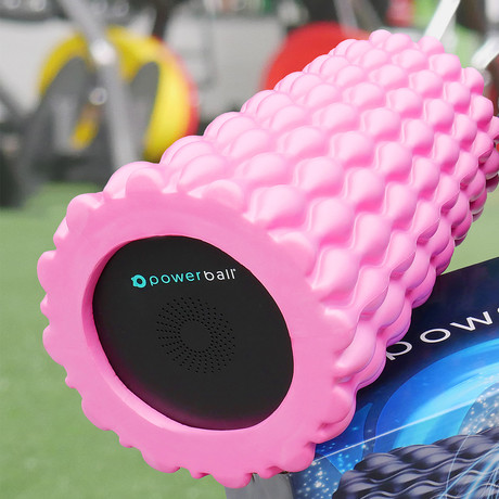 Vibrating Foam Roller // Pink