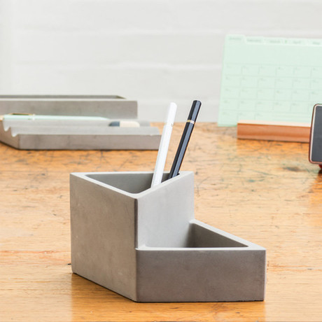 Concrete Pencil Pot