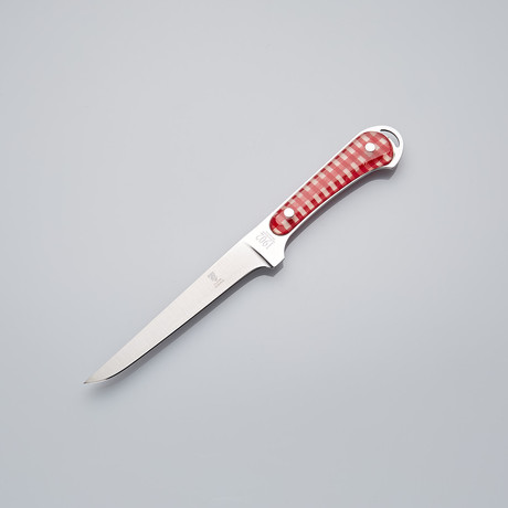 Boning Knife // Gingham Handle