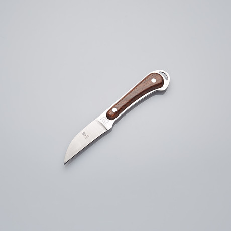 Peeling Curved Knife // Rosewood Handle