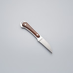 Peeling Curved Knife // Rosewood Handle