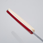 Thomas Bastide 6-Piece Knife Set // Red + Cream Handle