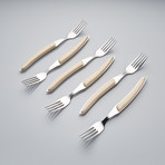 18-Piece Set // Thiers High Tech Cream Handle