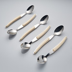 18-Piece Set // Thiers High Tech Cream Handle