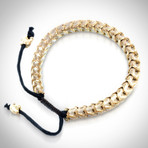 Rattlesnake Authentic Bone // Bracelets (Black)