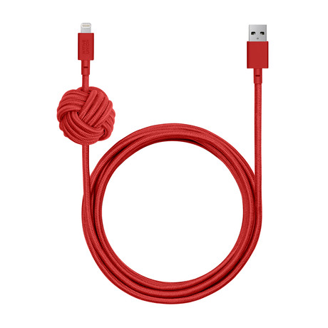 Night Cable // Lightning Red