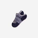 Mesh Paneling Sock W/ Coolmax® Technology // Set of 3 // White + Grey + Navy