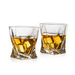 Twist Luxury Elegant Whiskey Glasses