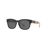 Burberry // Acetate Unisex Sunglass // Black + Grey