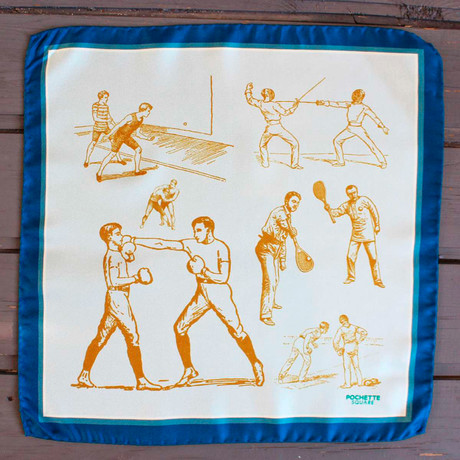 Dandy Doing Sports // Blue + Orange