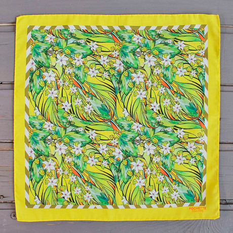 A Fleur de Pochette 3 // Yellow + Green