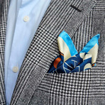 George // Blue + Beige