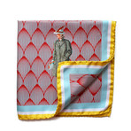 Lady in Yellow // Burgundy + Blue + Yellow