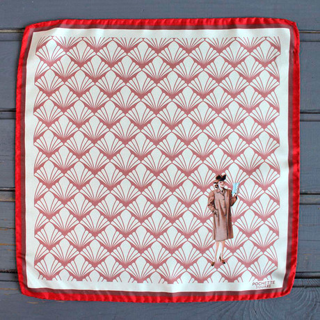 Lady in Red // Burgundy + Red + Beige