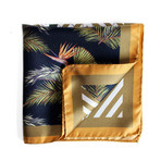 Oiseau de Soie // Green + Black + White