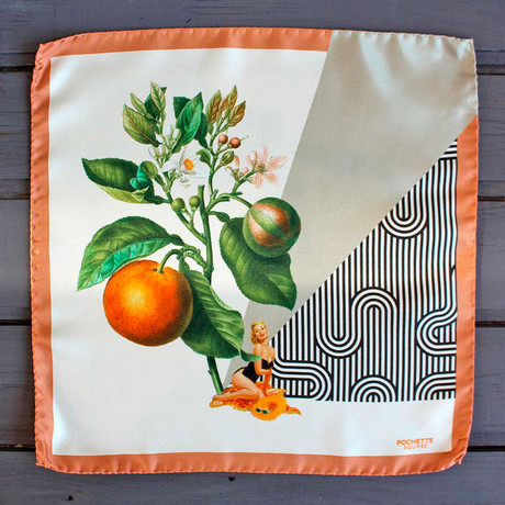 Pin-up + Orange // White + Orange + Green