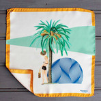 Pin-up + Palm // White + Green + Yellow