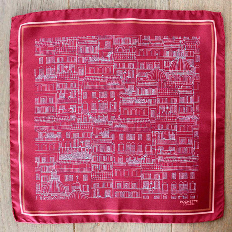 Welcome to Rome // Burgundy + Red