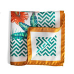 Zebrazzaville // Orange + Green + White