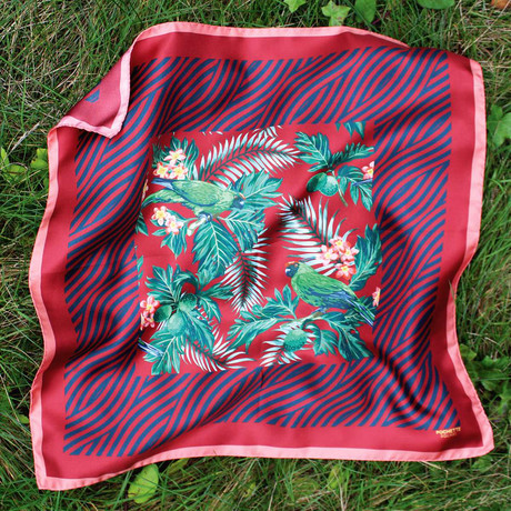 Les Inséparables // Burgundy + Red + Green