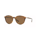 Persol Polarized Classic Rectangular Sunglasses // Havana